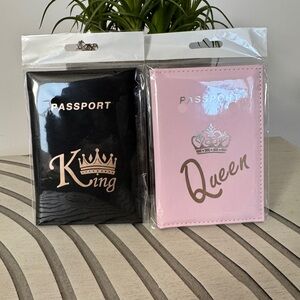 King + Queen Passport Holders